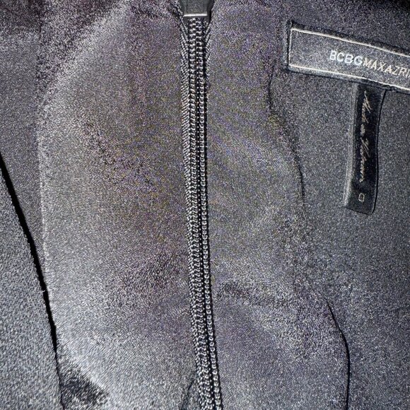 BCBGMAXAZRIA Black Lace Sleeve Jumpsuit – Size 0 - Picture 8 of 15